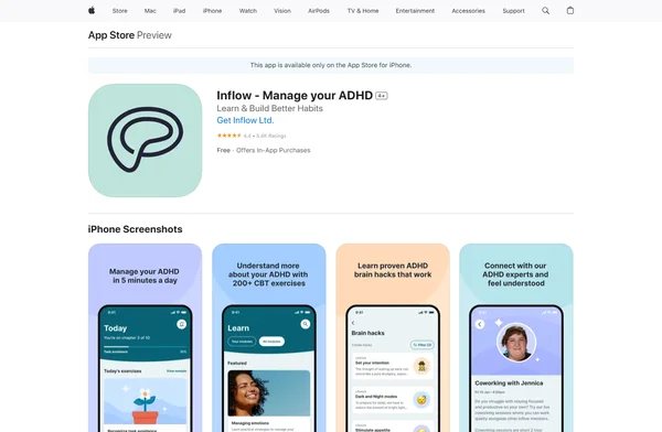 Inflow ADHD
