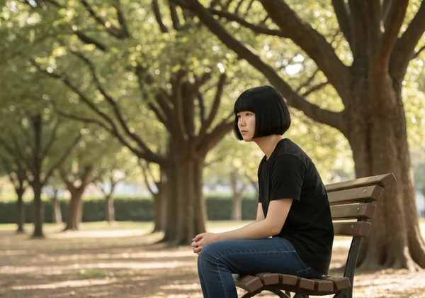 Person confused by overlapping ADHD and depression symptoms